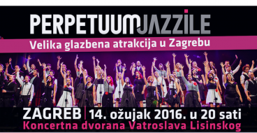 Glazbena senzacija Perpetuum Jazzile u Lisinskom